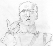 Self Portrait 4 detail Oct 2009