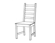 chair_line_drawing