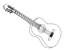 guitar_line_drawing